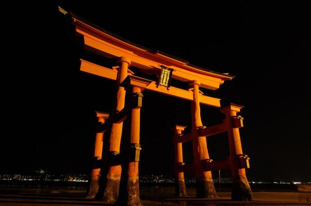 厳島神社鳥居