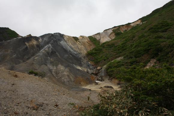 硫黄鉱山跡地