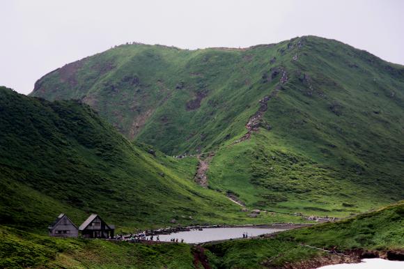 焼森より男岳