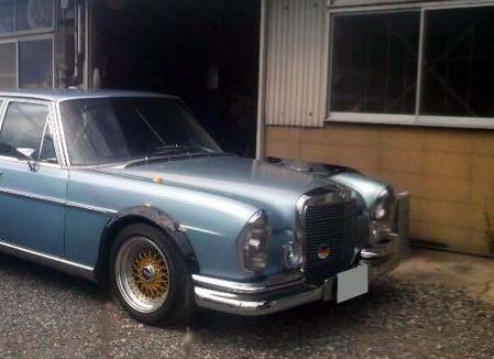 ベンツ w108 オーバーフェンダー