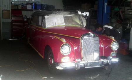 W189 Cabr mercedes Restoration