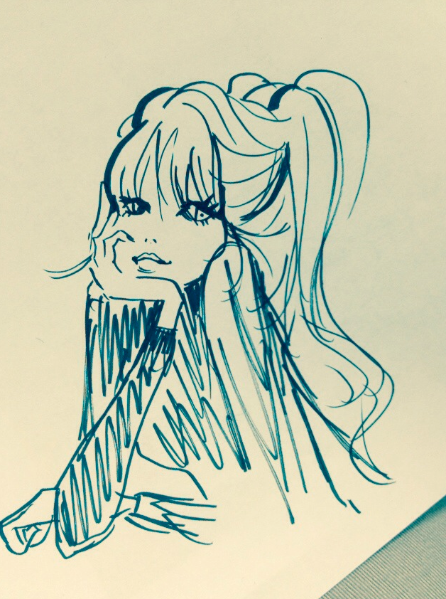 ファッションイラストを描ける人って元々とってもオシャレなのかな