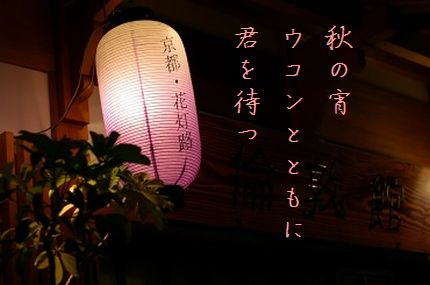 きょうと花灯路文字