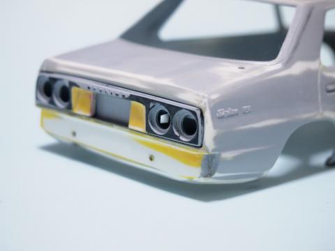 アオシマ スカイラインジャパン リア