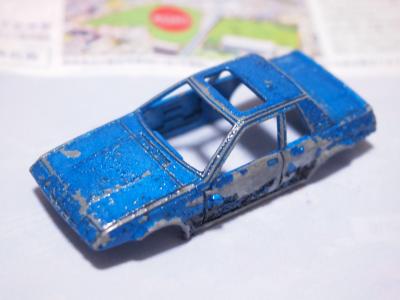トミカ EXA 剥離