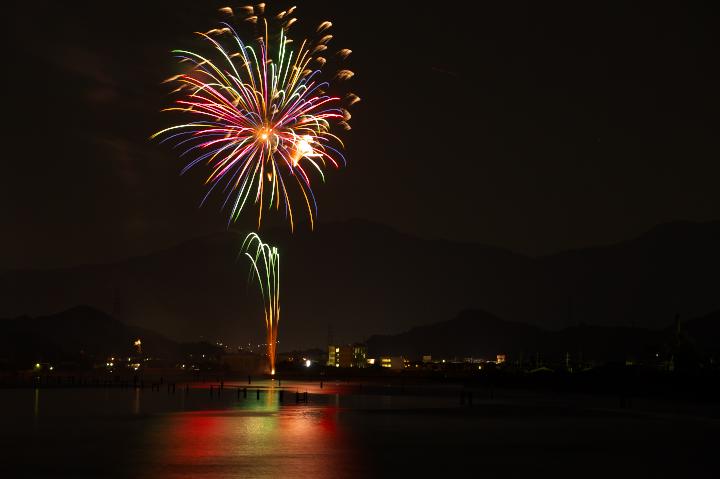 ひらお十七夜の花火