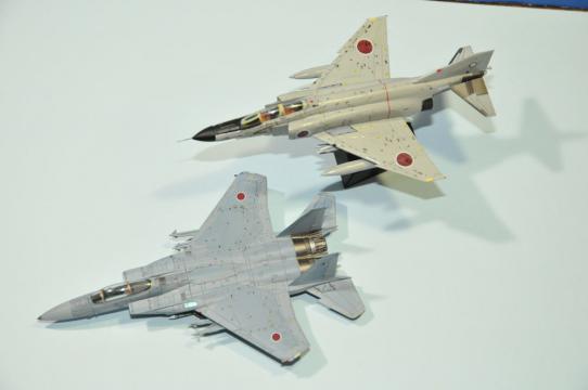 飛行機模型 技MIX 1/144塗装済みプラモデル 航空自衛隊 F-15J 第３０４