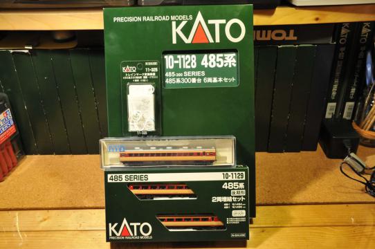 【試走のみ】KATO 10-1128 485系300番代6両+トレインマーク