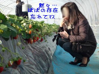 黙々と食べるまま