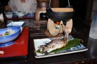 いわなの塩焼き