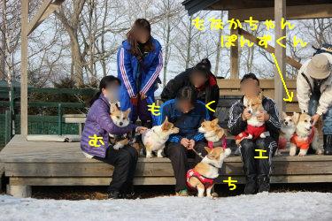 集合写真の直前