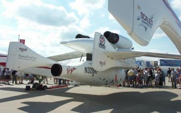 ヴァージンギャラクティック社 スペースシップワン ホワイトナイトワン Virgin_Galactic_ white-knight one space-ship one