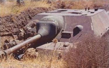 シリア軍 四号駆逐戦車 第三次中東戦争(六日間戦争) ゴラン高原 Jagdpanzer IV Golan Heights
