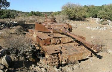 シリア軍 四号戦車J型 ゴラン高原