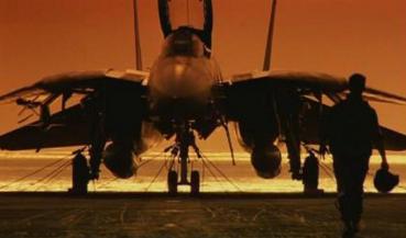 Maverick F-14 in Top Gun
