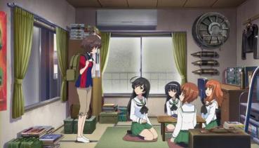 サークルKサンクス 第5話「強豪・シャーマン軍団です!」ガールズパンツァー