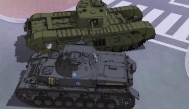 Ⅳ号戦車D型 VS チャーチルMkⅦ