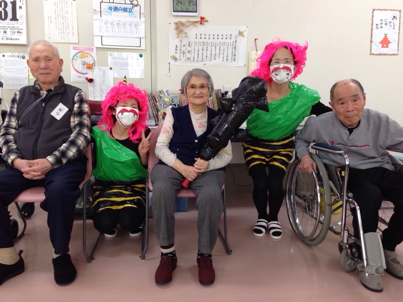 利用者様と1