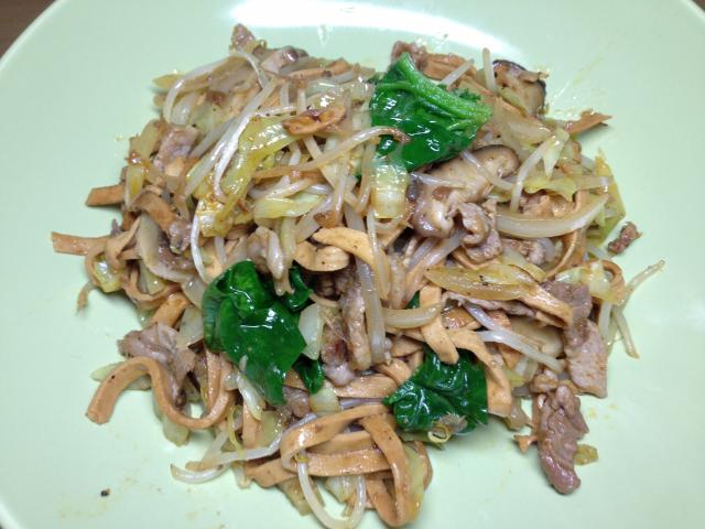 カレー焼きそば
