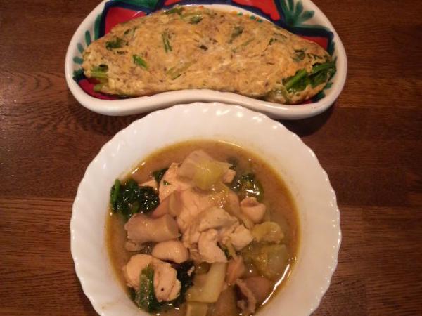 タイカレー&オムレツ