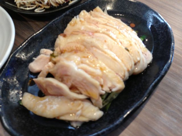 蒸し鶏