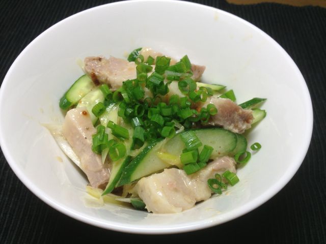 煮豚キュウリ