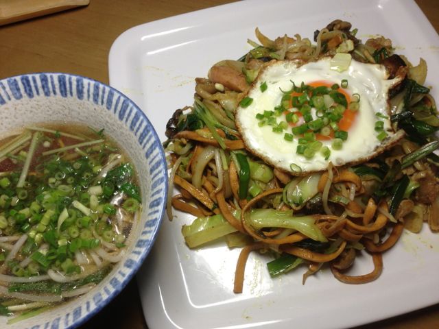 カレー焼きそば