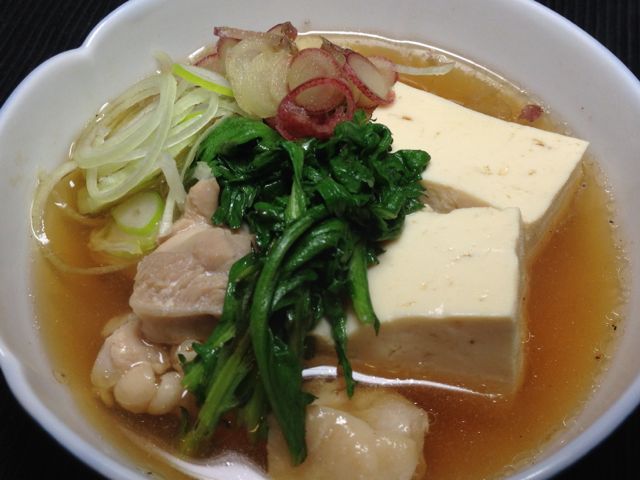 鶏肉豆腐