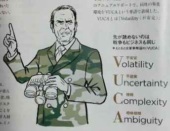先が読めないのは戦争もビジネスも同じ
