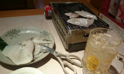 切って焼いて食べる