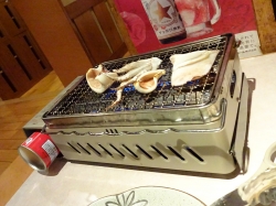 焼いて食べる