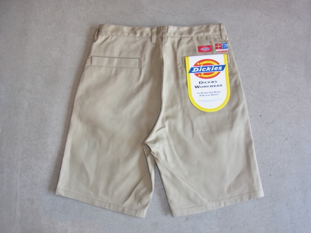 Dickies×MACKDADDY CHINO SHORTS BEIGE BK
