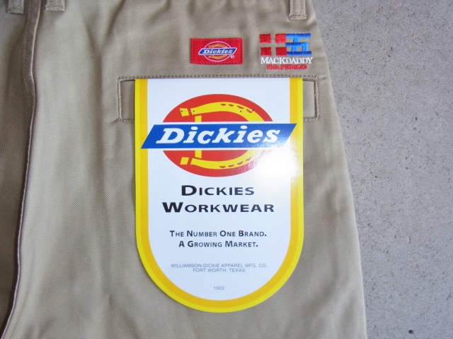 Dickies×MACKDADDY CHINO SHORTS BEIGE BKPT