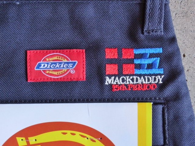 Dickies×MACKDADDY CHINO SHORTS NAVY BKTG