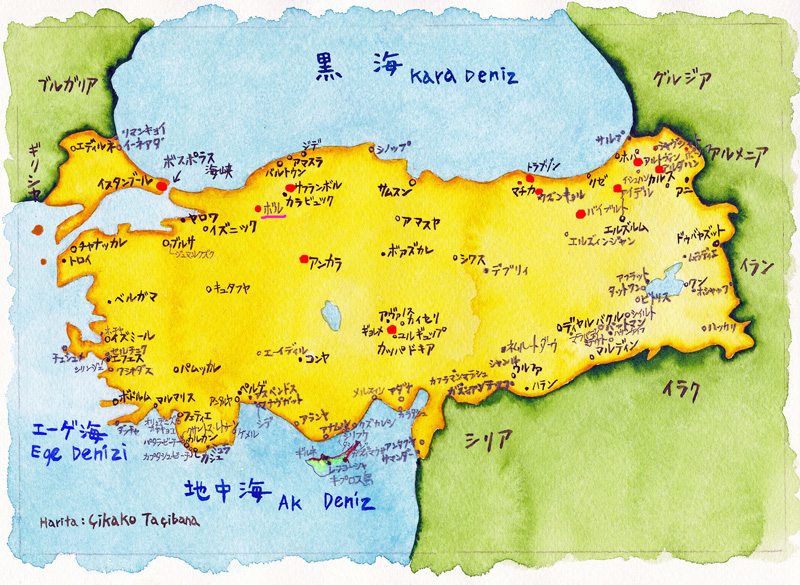 00トルコ地図⑬