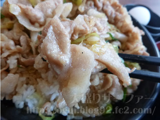 伝説のすた丼屋ミーナ津田沼店ですた丼飯増し034