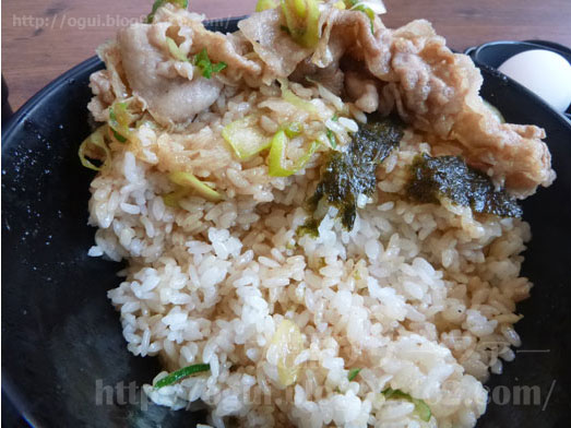 伝説のすた丼屋ミーナ津田沼店ですた丼飯増し036
