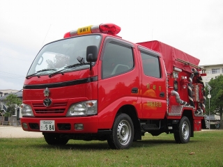 消防団 小型動力ポンプ付積載車
