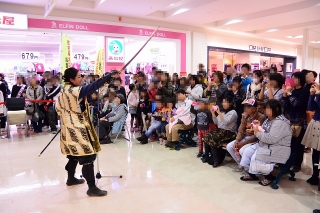 岡崎消防本部 グレート家康公「葵」武将隊 一日消防署長イベント