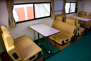 岡崎消防本部 グレート家康公「葵」武将隊 一日消防署長イベント 支援車