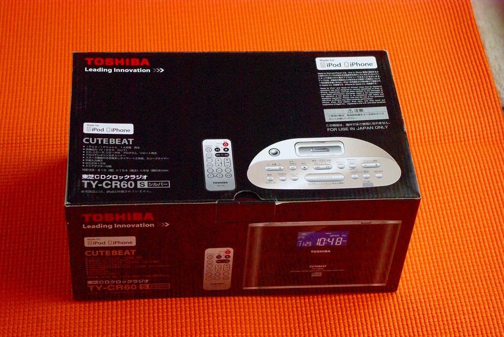 Ｔｏｓｈｉｂａ ＣＤクロックラジオ ＴＹ－ＣＲ６０ - そらおくんの