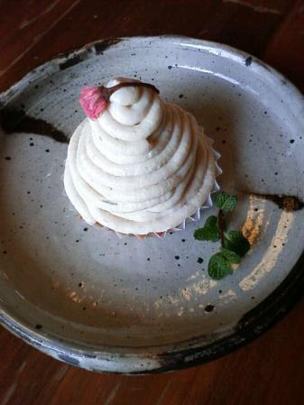 桜の豆腐モンブラン
