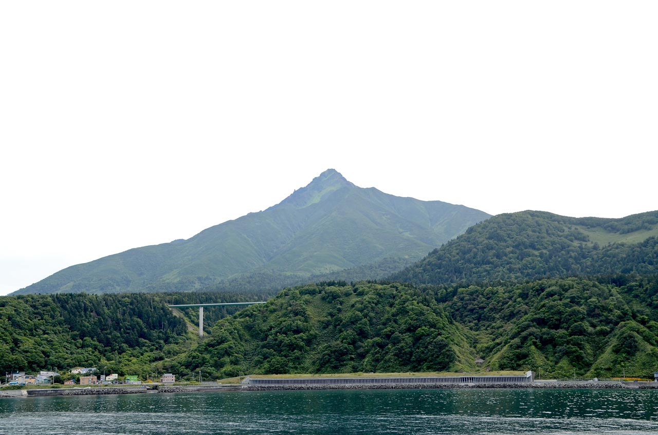 沓形岬から