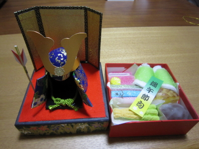 我が家の小さな金太郎さん!!