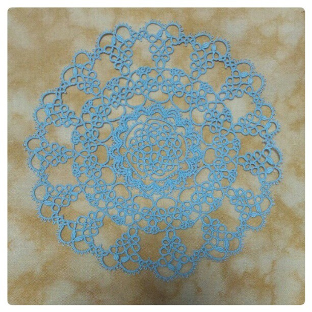 Round Robin Doily 完成!