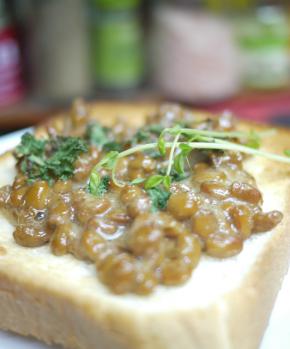 納豆トースト