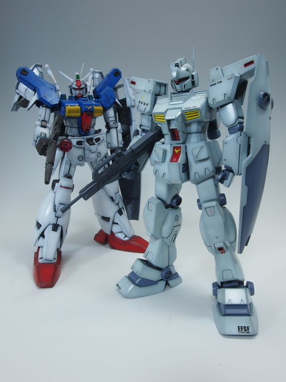 1/100 MG ジムカスタム - 気軽にプラモ♪