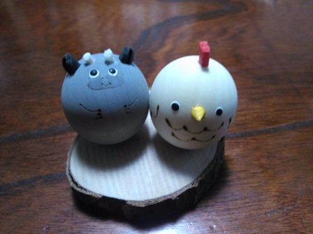 お土産おきあがりこぼし