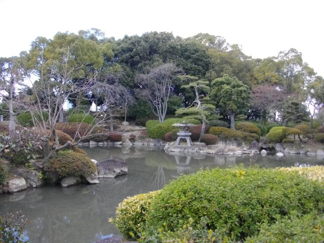 大阪城 日本庭園