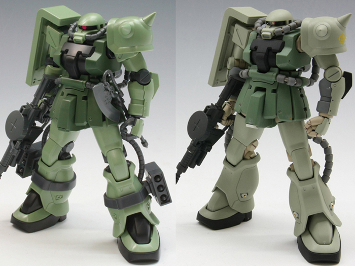 HGUC ザクII F2型 ジオン仕様 簡単作例